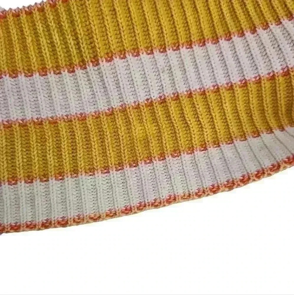 Free People Womens Just My Stripe Oversized Long Sleeve Ribbed Sweater M - Picture 14 of 14